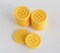 1 Inch (25mm) Yellow Buttons Sewing Flatback Button for Sewing or DIY Crafts Pack of 50